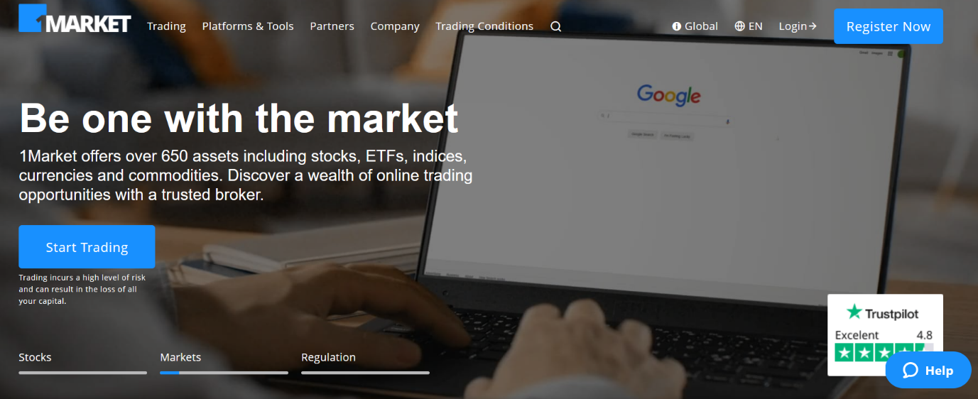 1Market Homepage